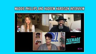 Maddie Phillips and Kadeem Hardison in 'Teenage Bounty Hunters' | BGN Interviews video