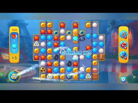 Fishdom level 2164 | ОЧЕНЬ СЛОЖНЫЙ УРОВЕНЬ