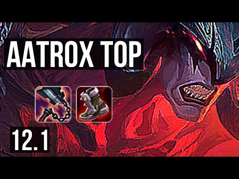 AATROX vs AKSHAN (TOP) (DEFEAT) | 1.6M mastery, 600+ games | EUW Challenger | 12.1