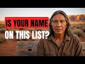 Native American Elder Reveals the 3 Last Names That Almost Always Carry Hidden Native Blood