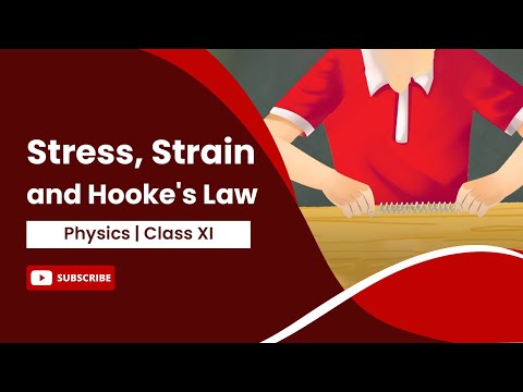 Stress, Strain and Hooke's Law | Mechanical Properties of Solids | Physics | Class 11 | AASOKA