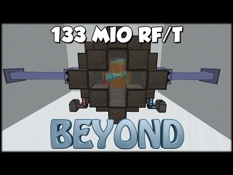 133 MIO RF/T - Der Reaktor Läuft! - Minecraft Beyond [#52] - FTB Beyond Modpack