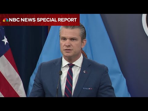 Special Report: Hegseth provides details about Operation Epic Fury in Iran