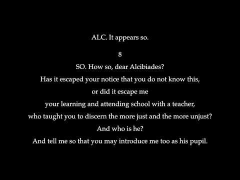 Alcibiades by Plato Part 1 of 4