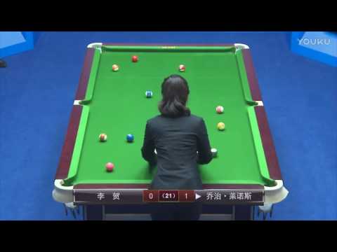 Li He VS Jorge Llanos (ARG) - World Chinese 8 Ball Masters Tour 2017-2018 Stop 2 Lianyungang
