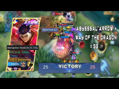 ROAM CHOU MOST INTENSE MATCH - MLBB Best Chou Plays 2022