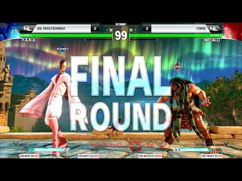 NLBC v.100 - Street Fighter V - Mastermike (FANG) vs Yams (Necalli) [1080p/60fps]