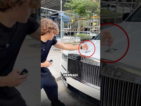Kenapa Ornamen Rolls Royce Hampir Tidak Pernah Dicuri😨 #shorts
