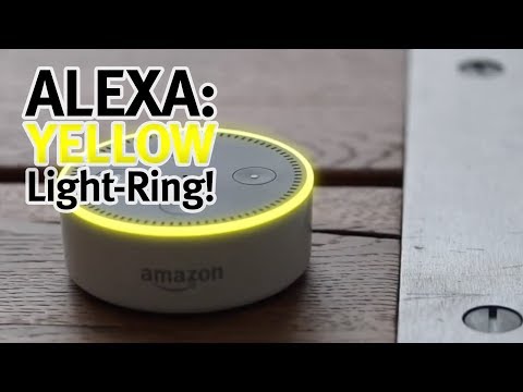Icon: Alexa yellow light