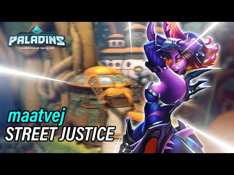 maatvej Maeve Pro Competitive l MASTER l STREET JUSTICE l PALADINS GAMEPLAY
