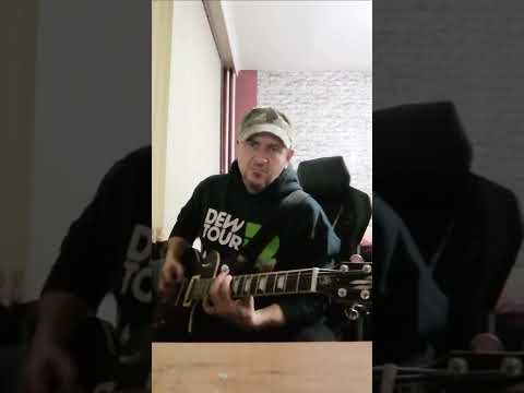 Jaming on Joey Jordison style drum track