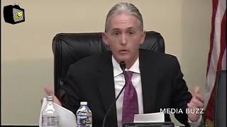 Trey Gowdy Laughs Then Stares Silently Pissed at DOJ Official