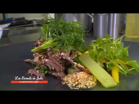 Recipe: Oxtail Salad by Thierry Marx - Julie's Notebooks - Anti-waste cooking