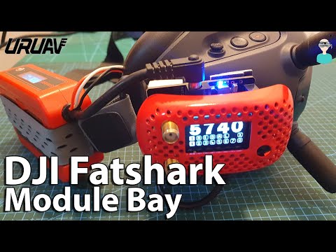 Best Solution For Mounting A Fatshark Receiver On Your DJI HD Goggles