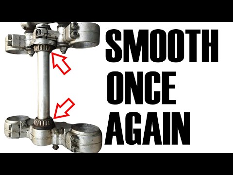 How To Replace Motorcycle Steering Bearings Without Special Tools