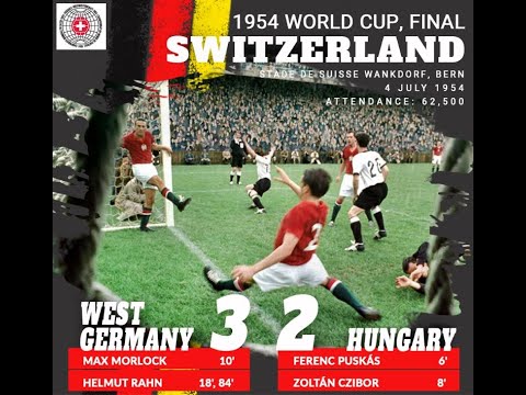 1954 FIFA World Cup Final | Hungary 2:3 Germany | All Goals & Highlights | 1954 ФИФА Чемпионат Мира