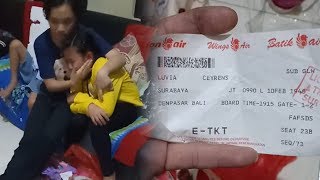 Video Bocah Menangis Angpau Rp4 Juta Hilang di Bagasi: Capek-capek Kumpulin, Lion Air Beri Tanggapan