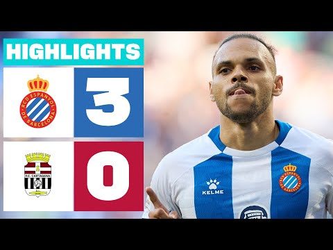 Highlights RCD Espanyol vs FC Cartagena (3-0)
