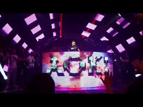 Steve Aoki live Numberone disco (Brescia)