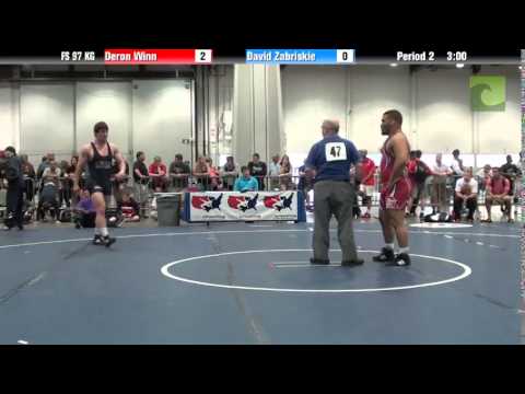 Mens FS FS 97 KG - Deron Winn vs. David Zabriskie