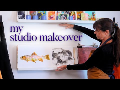 I Made Over My Art Studio - Want To See?