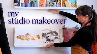 I Made Over My Art Studio - Want To See?