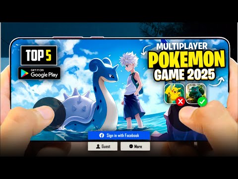 Top 5 Multiplayer Working Pokemon Games for Android | Open World Pokemon Games for Android