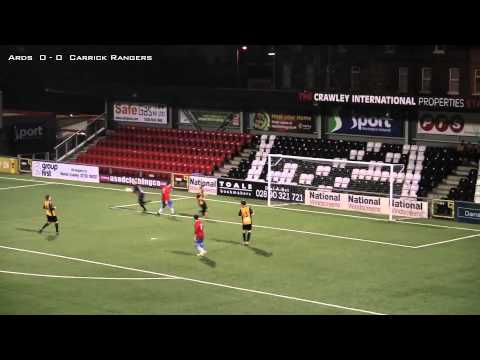 Ards F.C vs Carrick Rangers F.C  28/11/2014