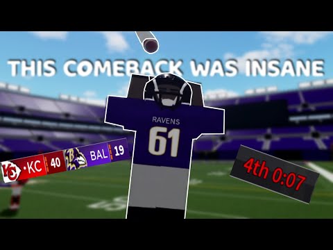 THIS COMEBACK WAS INSANE... | ROBLOX FOOTBALL FUSION