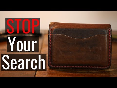 Stop Your Search! - Popov 5 Card Leather Wallet Review