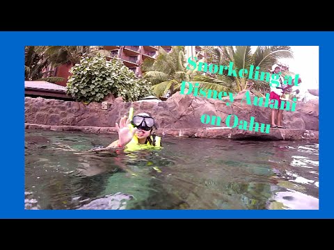 FoodMania Review: Disney's Aulani Resort - Rainbow Reef Snorkeling!