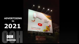 How to make OOH Inovation , What are the changes in Outdoor advertising in 2021, V Guard innovation