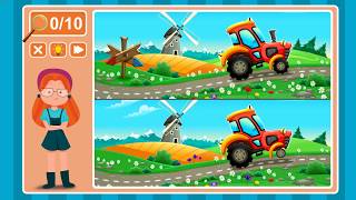 Viki Spotter: The Farm, Level 3 Walkthrough, 1080p/60FPS.