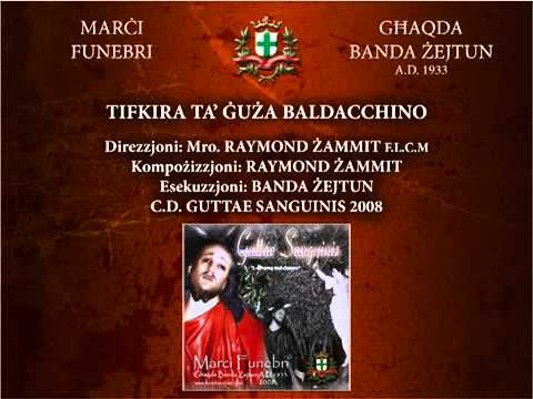 BANDA ZEJTUN - Tifkira ta Guza Baldacchino