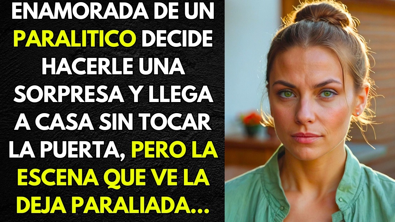 MUJER DECIDE HACERLE UNA SORPRESA A SU ESPOSO PARALITICO, PERO AL LLEGAR A CASA QUEDA ¡EN SHOCK!
