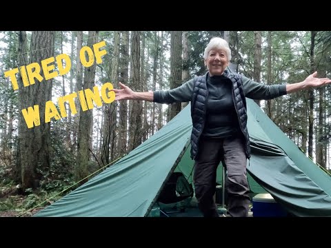 Tired Of Waiting- Solo Hot Tent Campout