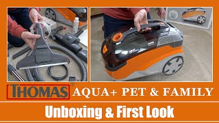 Thomas Aqua Plus Pet & Family Odkurzacz wielofunkcyjny Unboxing