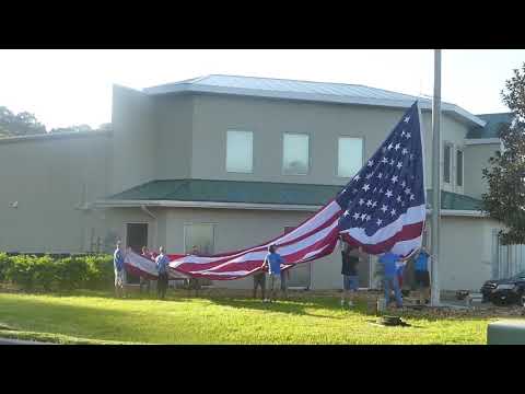 Proud to be American....as evidenced by our 38" flag