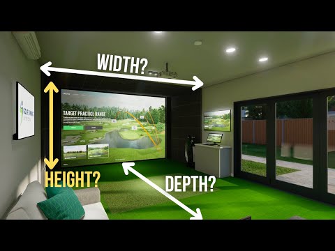 What Size Should a Golf Simulator Room Be?