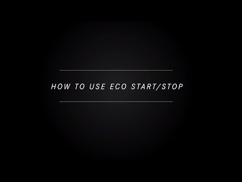 Part of a video titled How to use Eco Start/Stop - YouTube