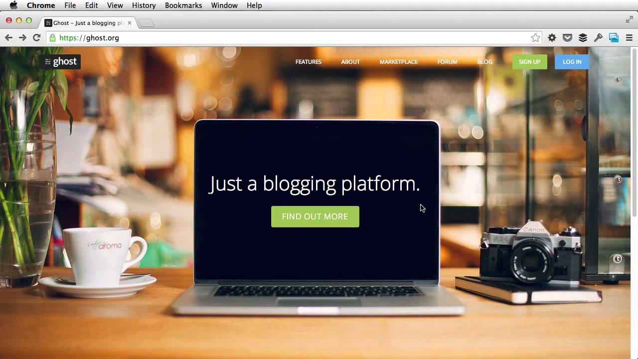 Theming For Ghost: What is Ghost?