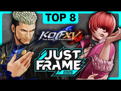 KOFXV TOP 8 - Just Frame 2025 The King of Fighters XV Offline Tourney