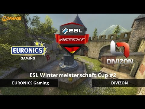 DIVIZON gegen EURONICS Gaming - Cup #2, ESL Wintermeisterschaft 2016