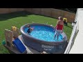 Grammie Falls Out The Pool Weston S World