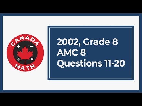 2002, Grade 8, AMC 8 | Questions 11-20