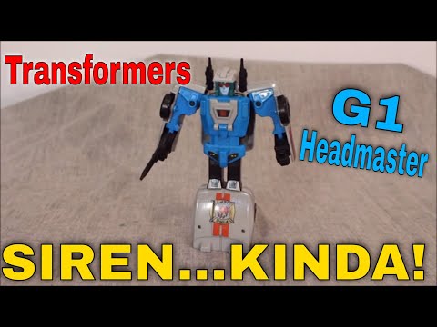 Transformers G1 Siren (GoShooter), kinda - GotBot True Review NUMBER 634