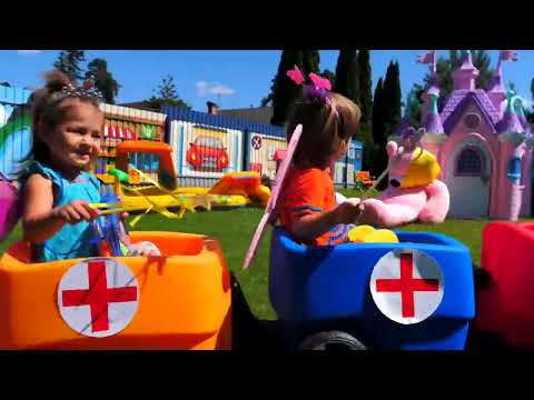 Hemşire periler   Bianka ile doktor oyunları! Diş fırçalama etkinliği