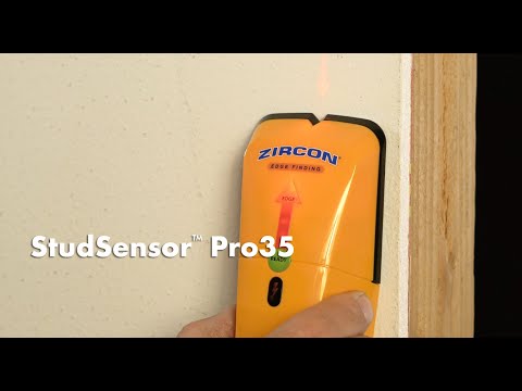 How to Use Zircon StudSensor Pro35  Stud Finder to Find Wall Studs