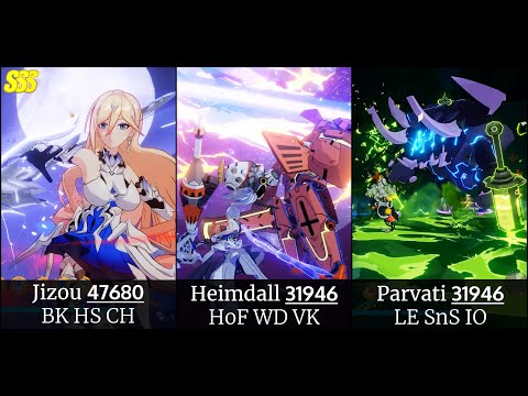 [SEA] W21 - Jizou (47680); Heimdall (31946); Parvati (31946) | Memorial Arena, Exalted [SSS]