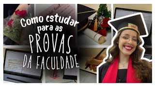 Como estudar para as provas da faculdade | método de estudar um PDF